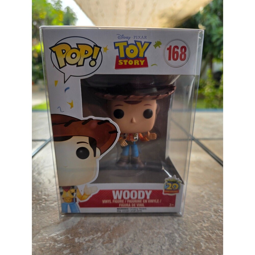Funko Pop Disney Toy Story Woody #168 20th Anniversary New With Protector